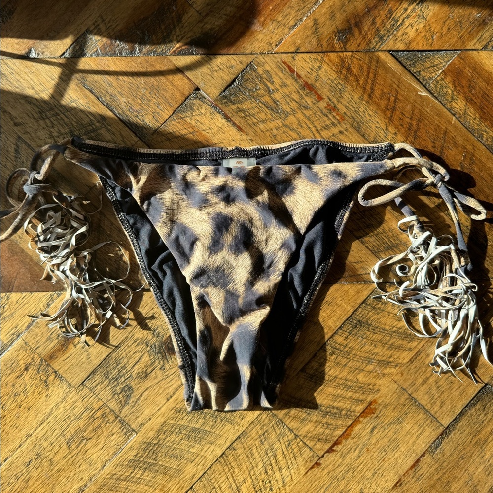 PQ Swim Jungle Tie Side Teeny Bikini Bottoms